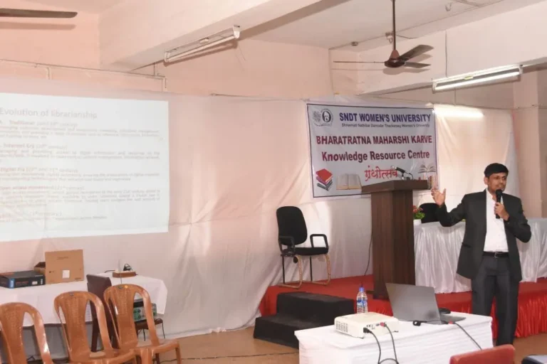 BOSLA SNDT Special Lecture 2024, BOSLA event photograph 3 of 33
